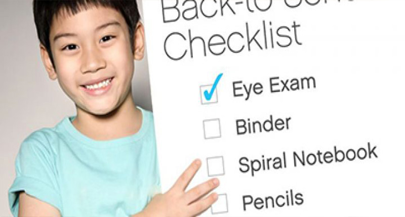 It’s Time for Back to School Eye Exams